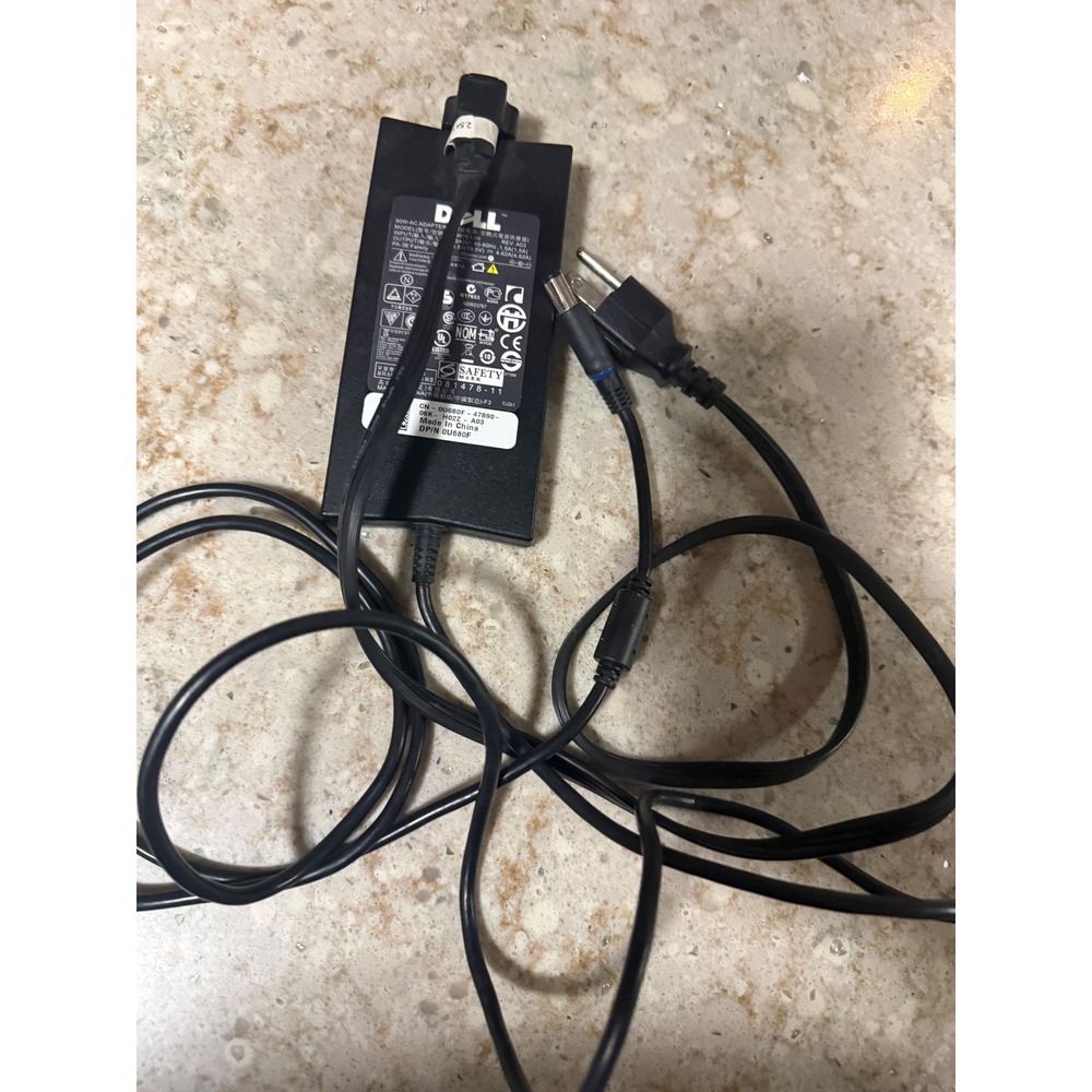 Dell 90W AC Adapter Power Supply Charger PA-3E HA90PE1-00 0U680F 19.5V 4.62A
